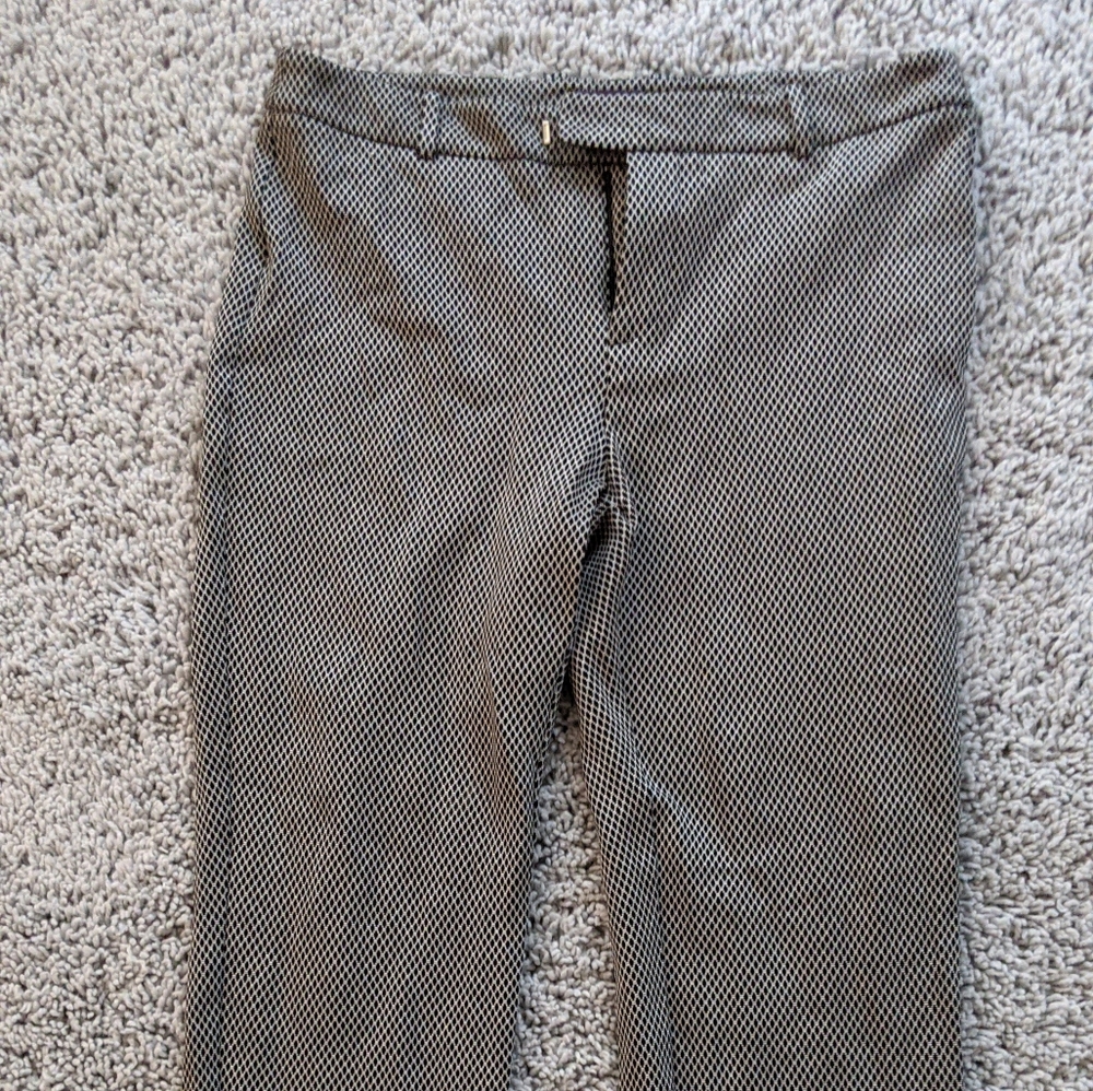 NYDJ Black and White Ankle Pant size 6